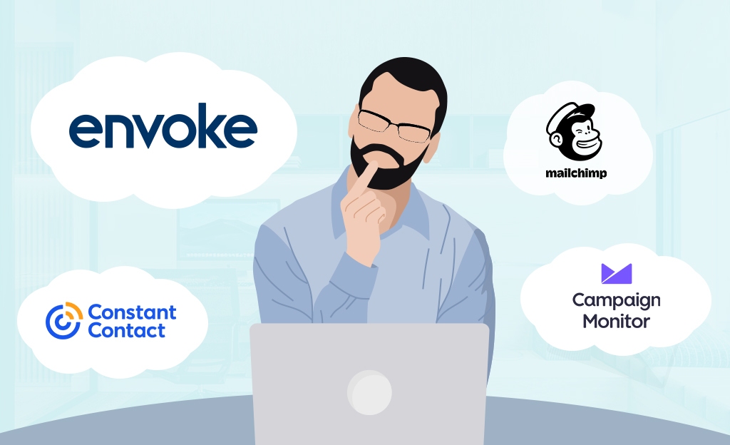 Envoke is a Mailchimp alternative with data in Canada that also compares well vs Constant Contact, Cyber Impact and others.